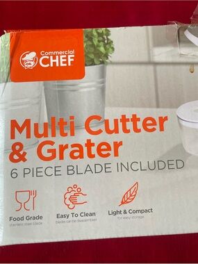 Commercial Chef Multi Cutter & Grater Replacements (it only included the blades)